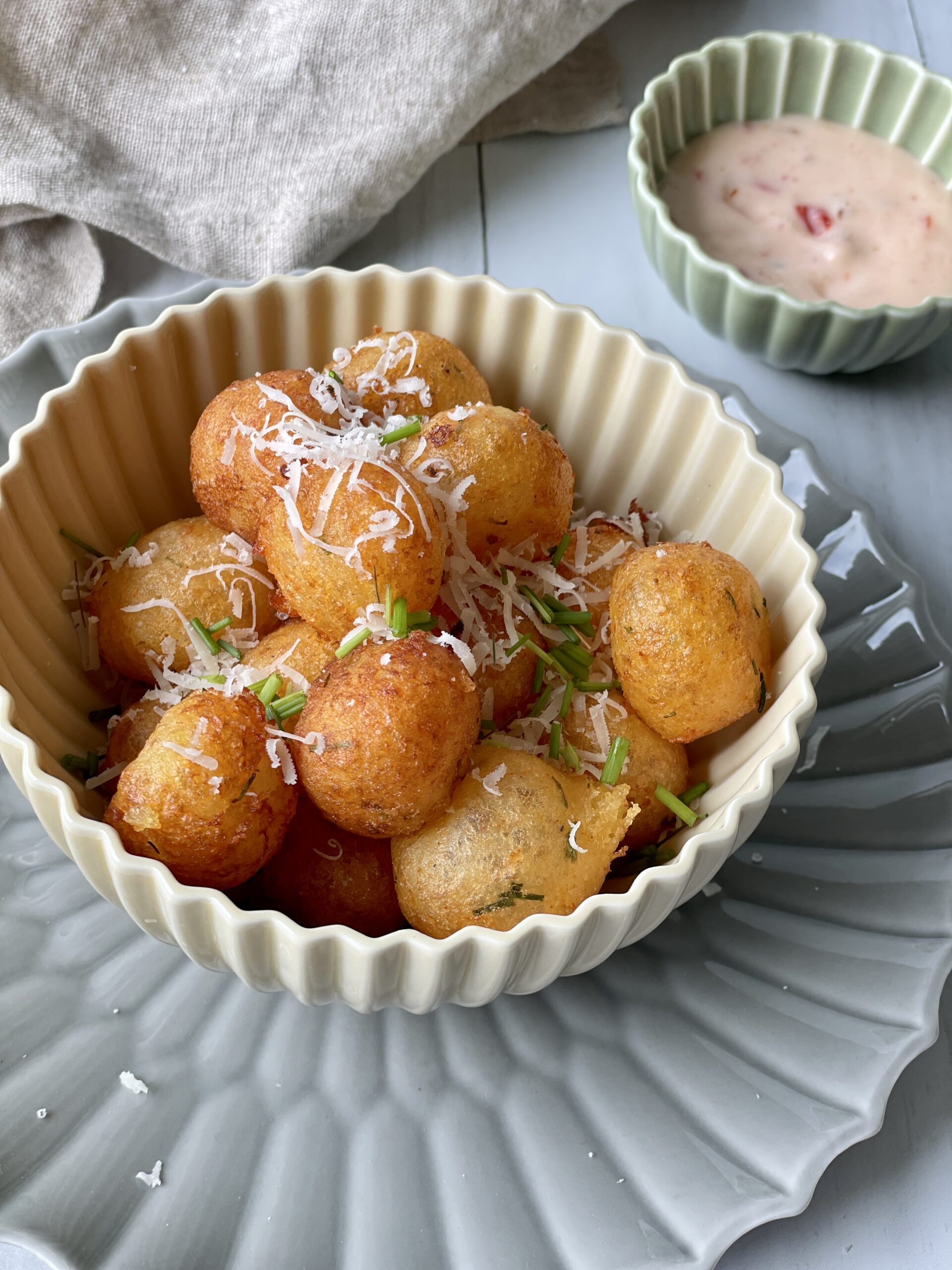 Sprøde kartoffelkugler