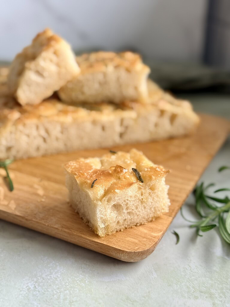 Koldhævet foccacia
