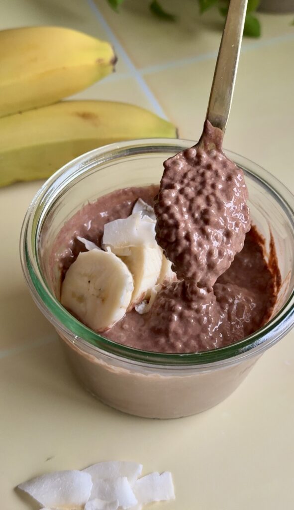 chiagrød med kakao 2