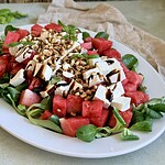 vandmelonsalat med feta