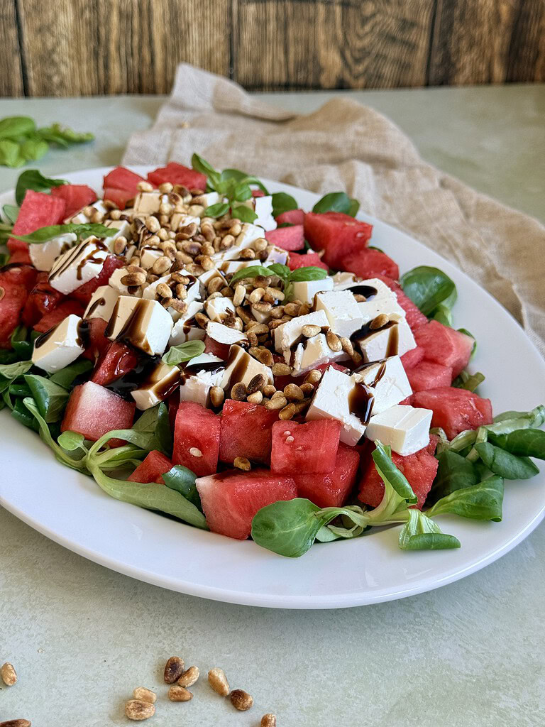 vandmelonsalat med feta