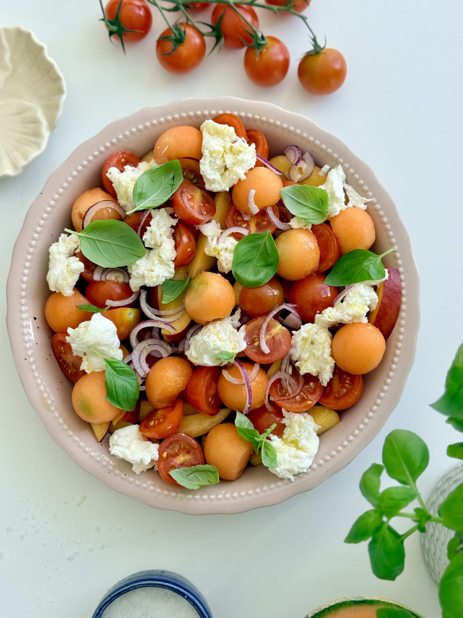 Sommersalat med melon