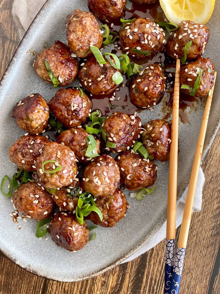 teriyaki kødboller