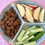 mandler med chokolade