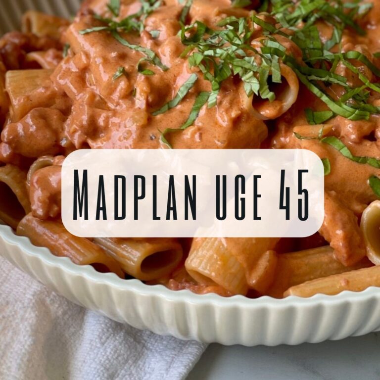 madplan uge 45